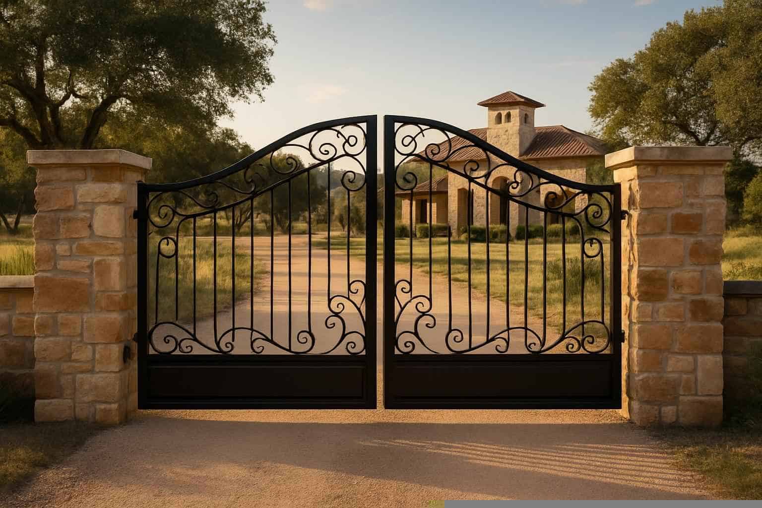 Driveway Gates in Pontotoc Texas