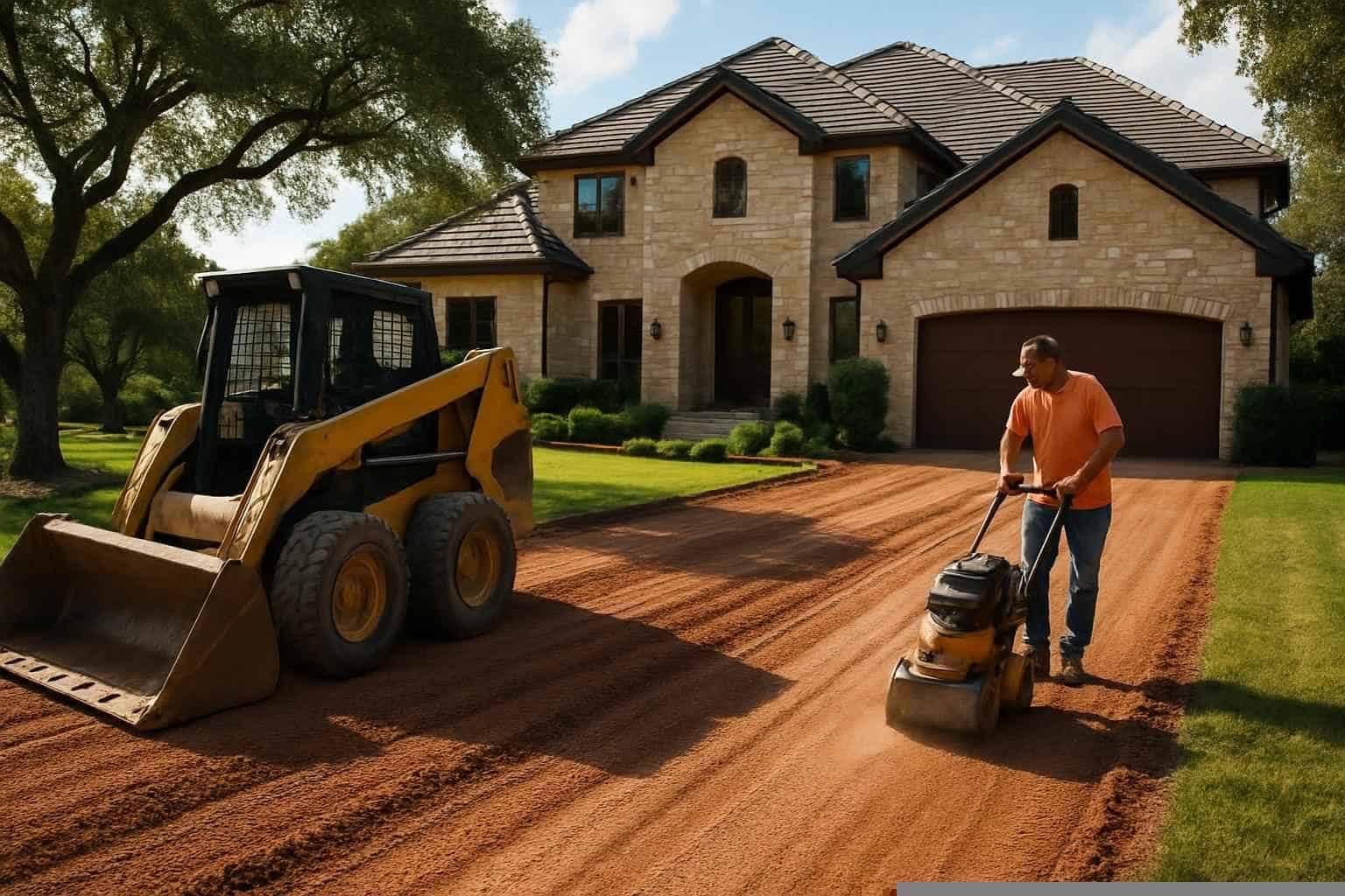 Driveway Grading and Compaction in Burnet Texas