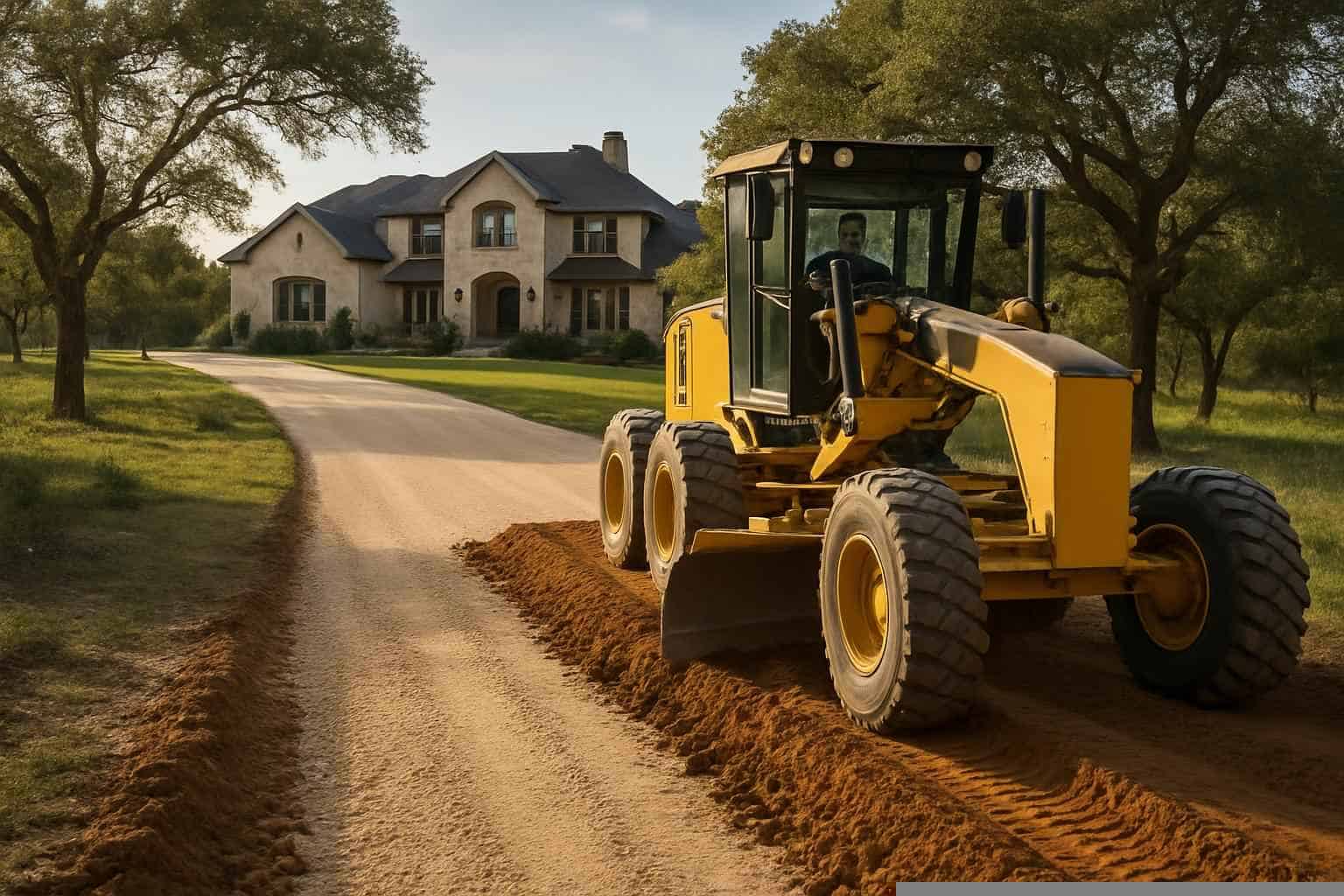 Grading In Fischer Texas 2 Driveway Grading in Fischer Texas