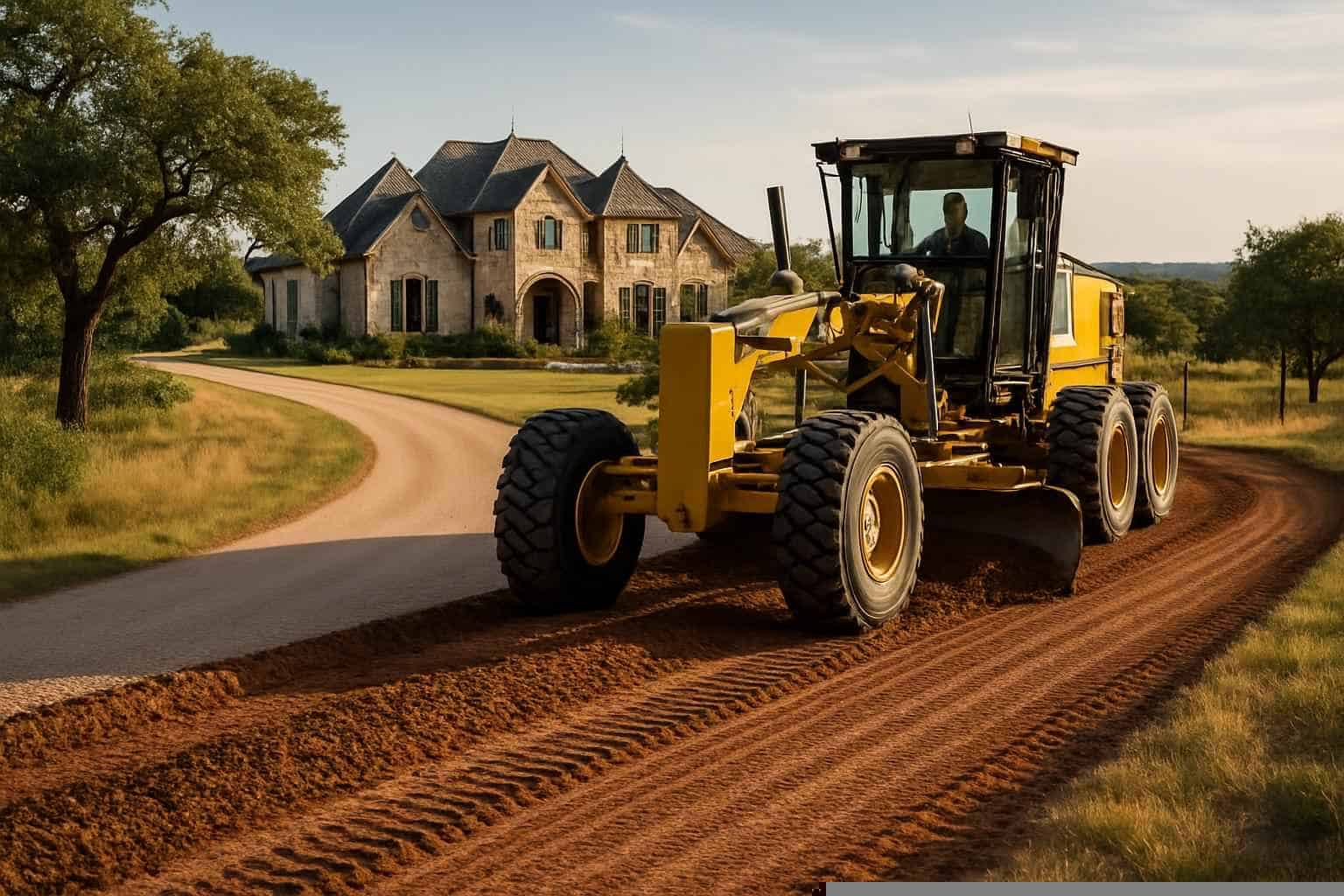 Driveway Grading in Pontotoc Texas