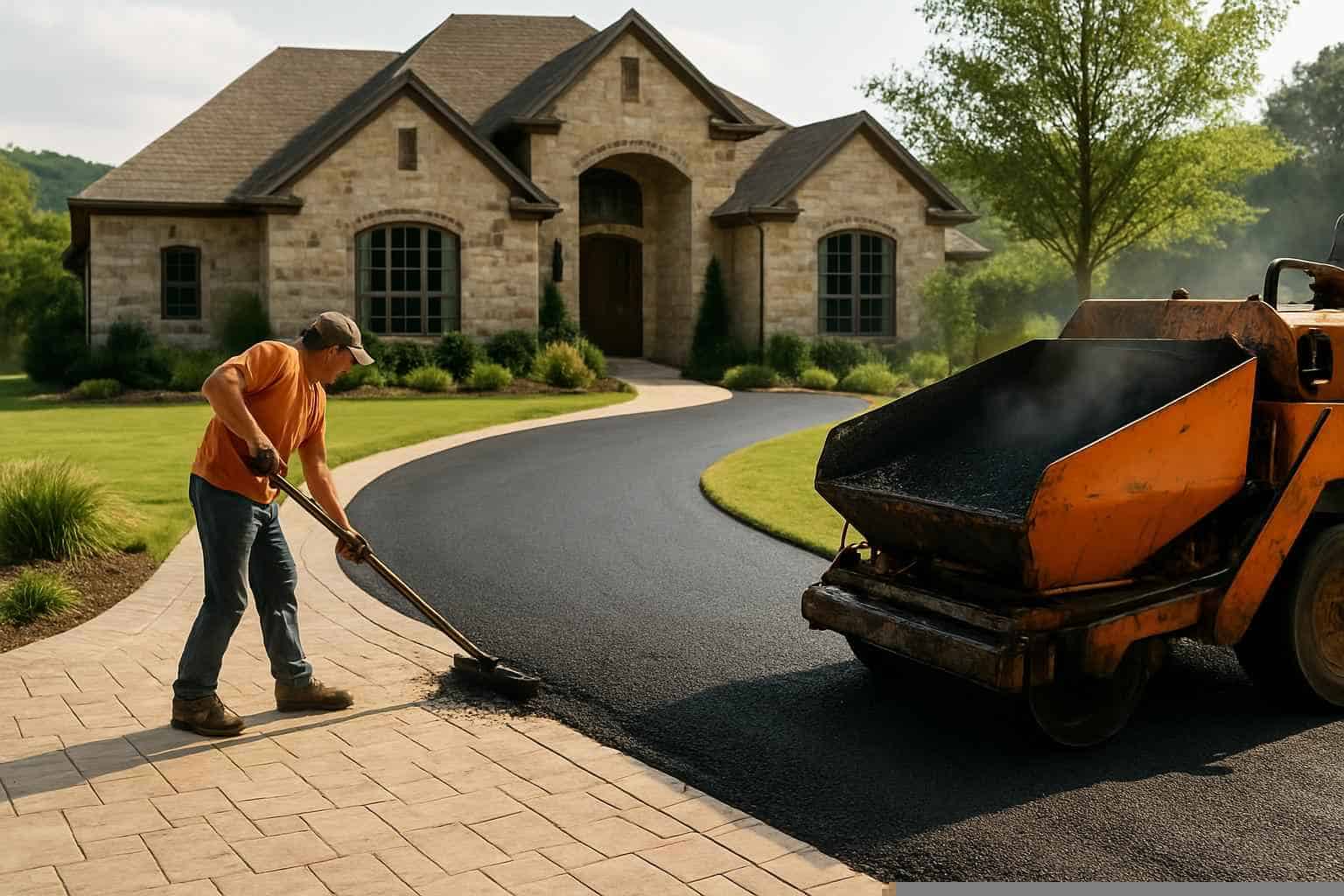 Road Paving In Marble Falls Texas 2 Driveway Paving in Marble Falls Texas