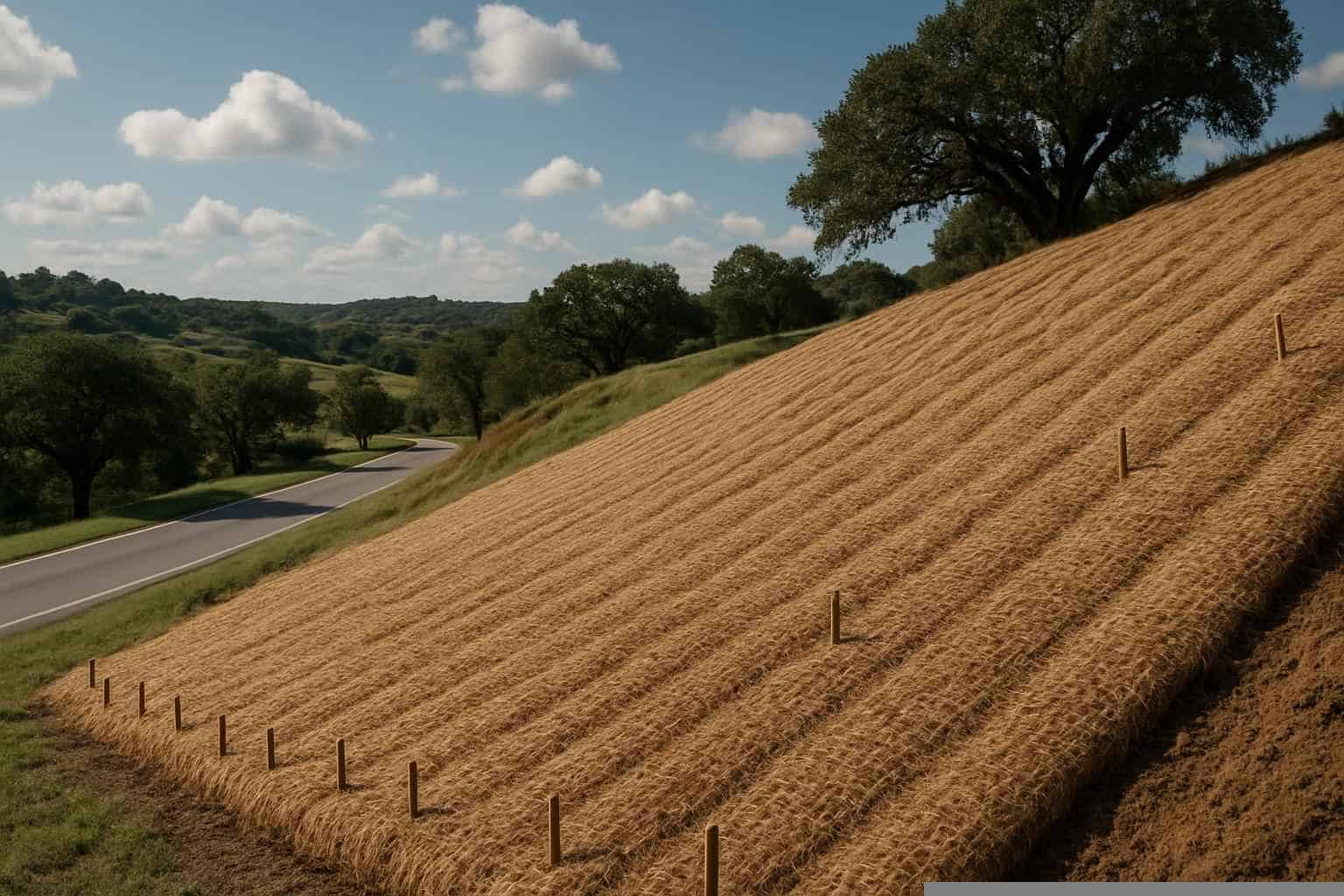 Erosion Control Matting in Burnet Texas