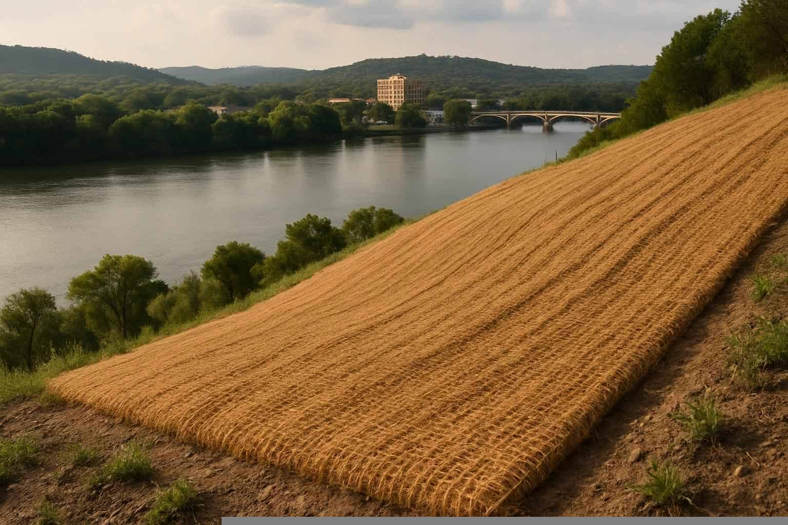 Erosion Control Matting in Marble Falls Texas