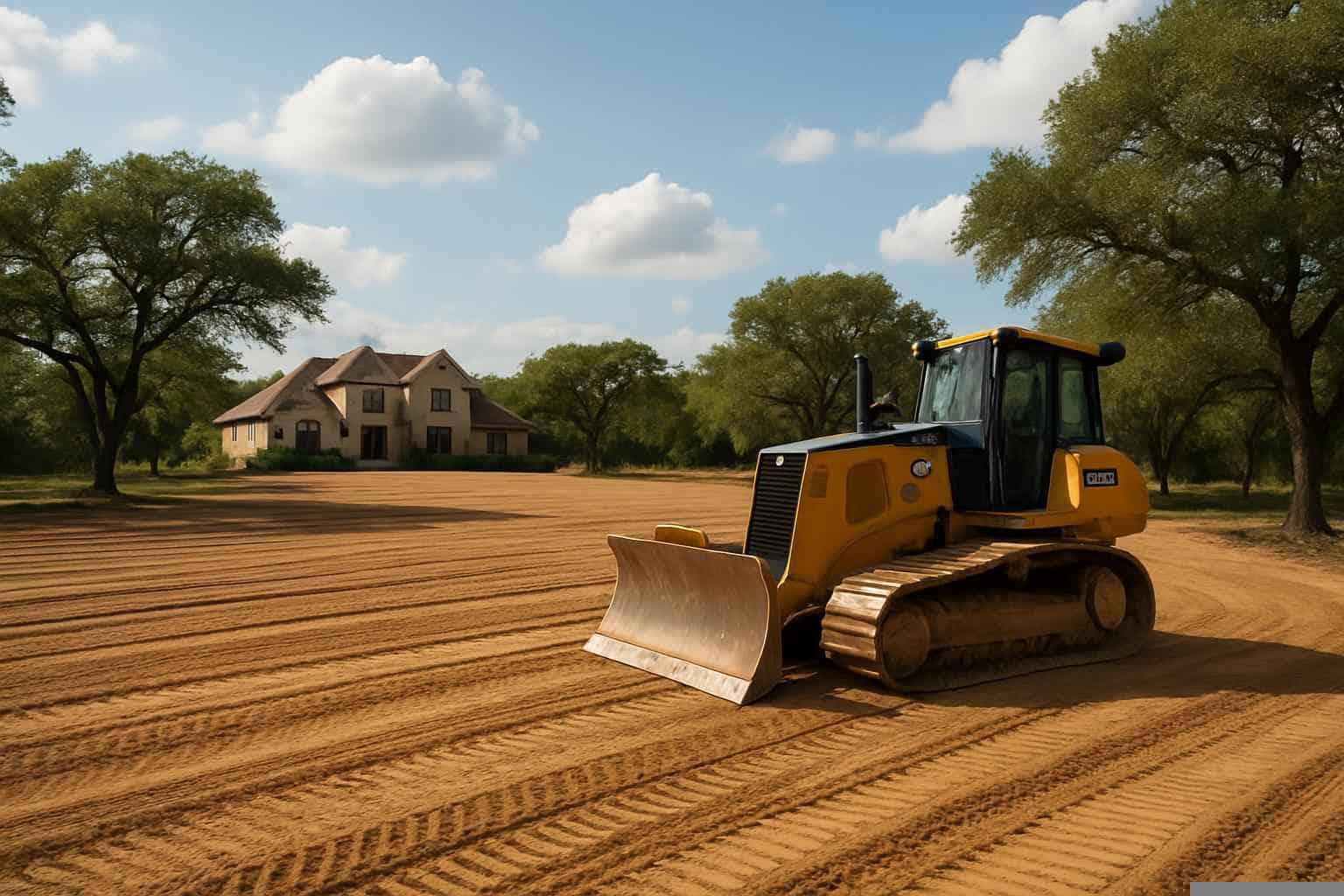 Grading In Fischer Texas 6 Final Grade for Construction in Fischer Texas