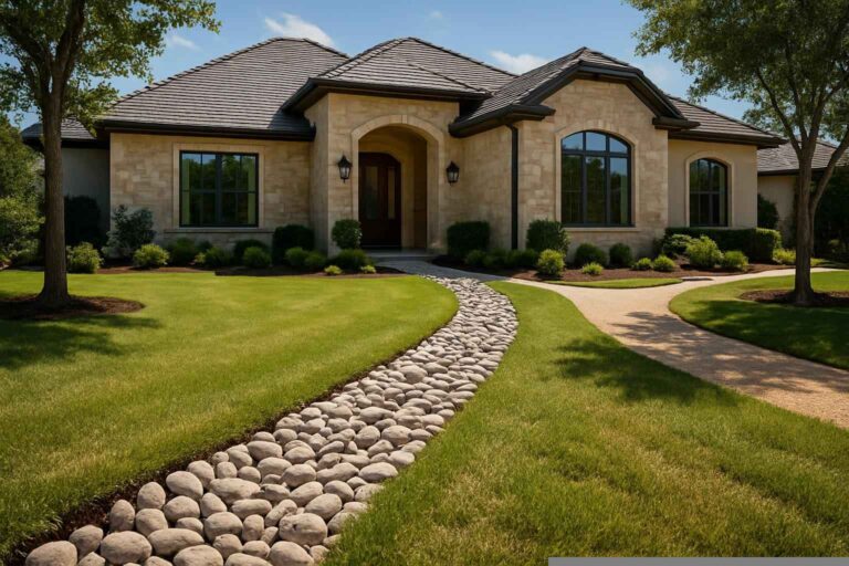 French Drains In Cottonwood Shores Texas