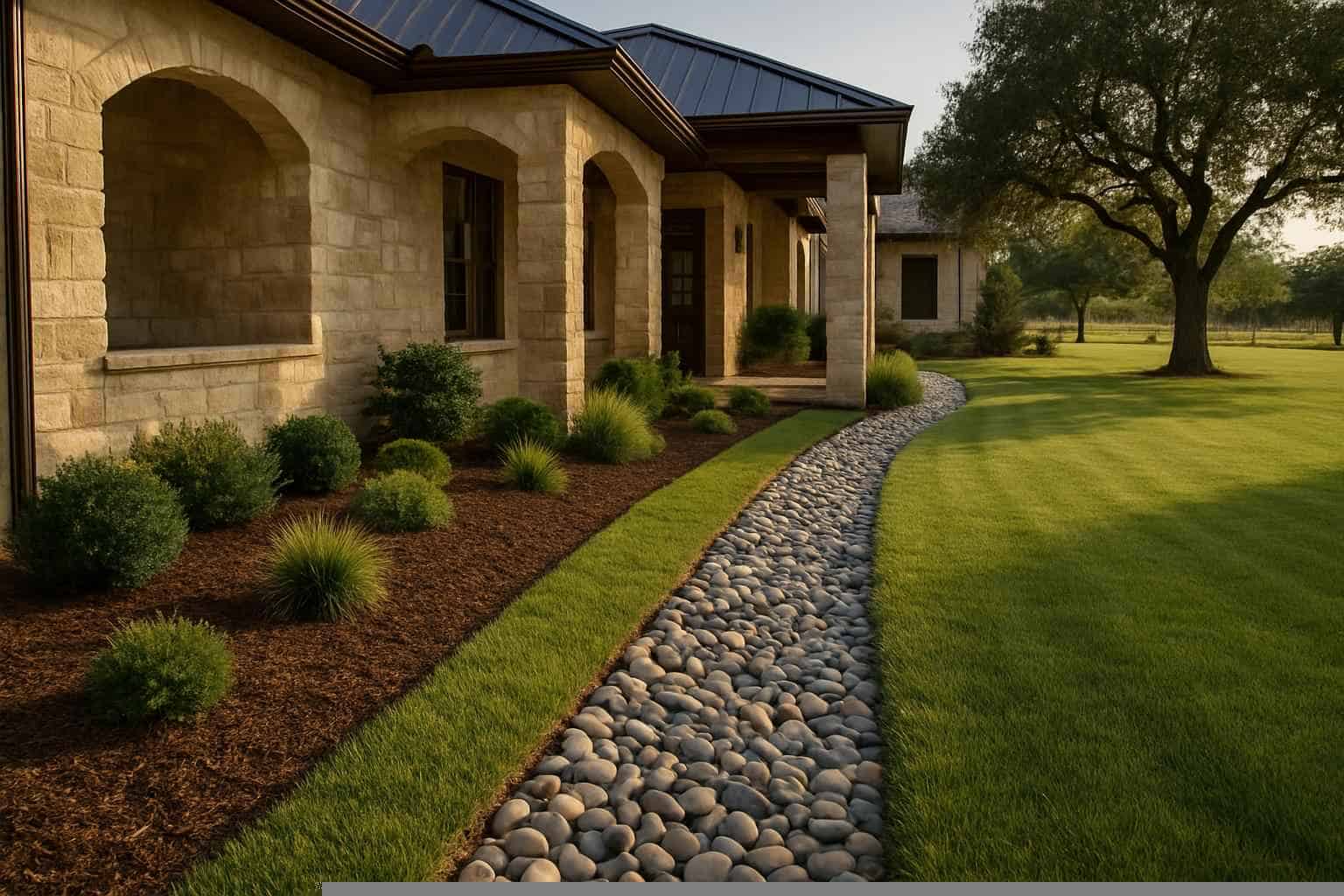 French Drains in Pontotoc Texas
