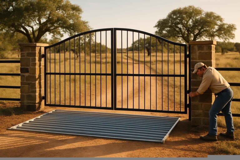 Gate Installation in Mason Texas