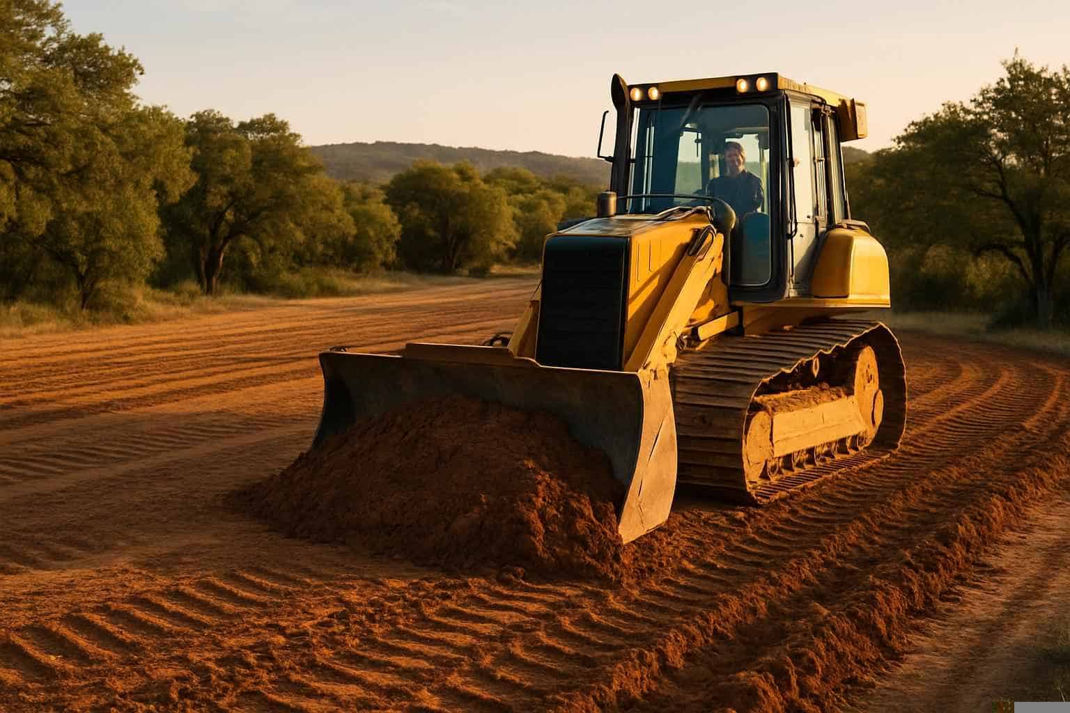 Grading and Leveling in Burnet Texas