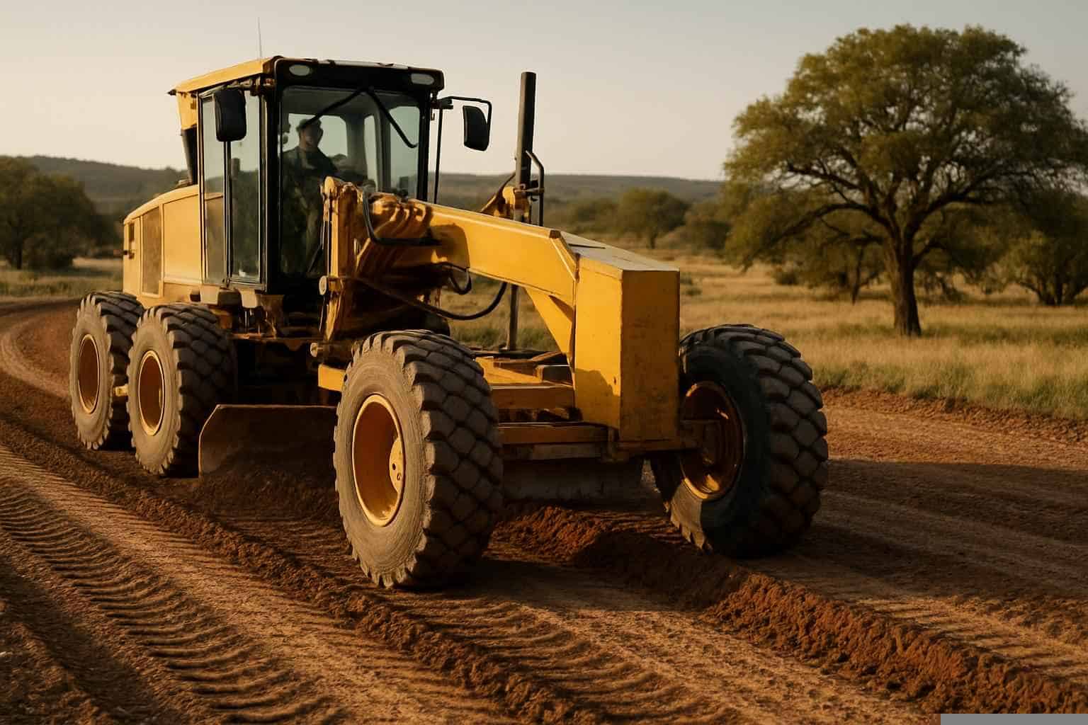 Site Preparation In Pontotoc Texas 6 Grading and Leveling in Pontotoc Texas