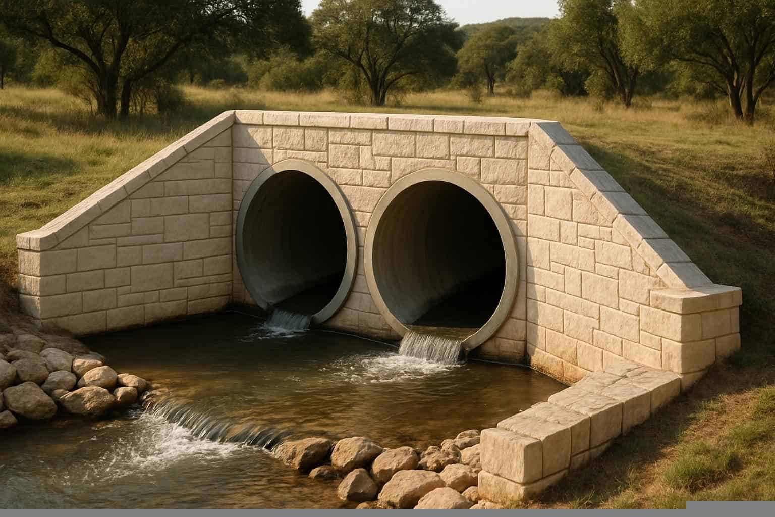 Headwalls And End Sections In Marble Falls Texas