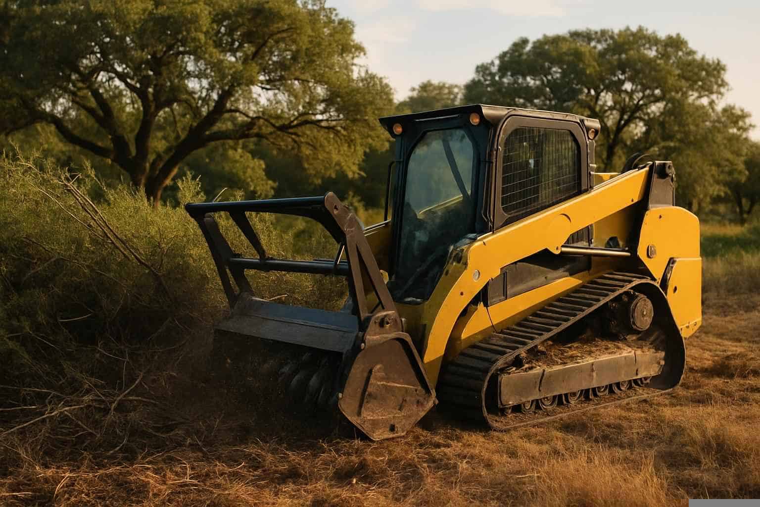 Heavy Brush Removal in Burnet Texas