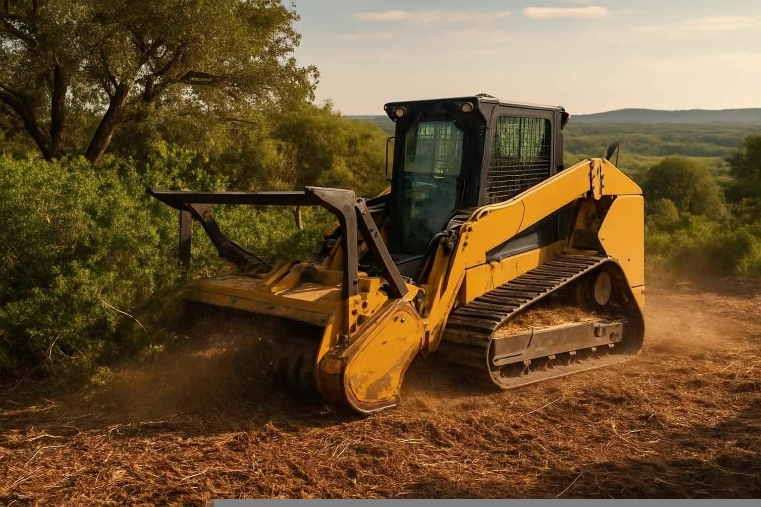 Heavy Brush Removal In Marble Falls Texas