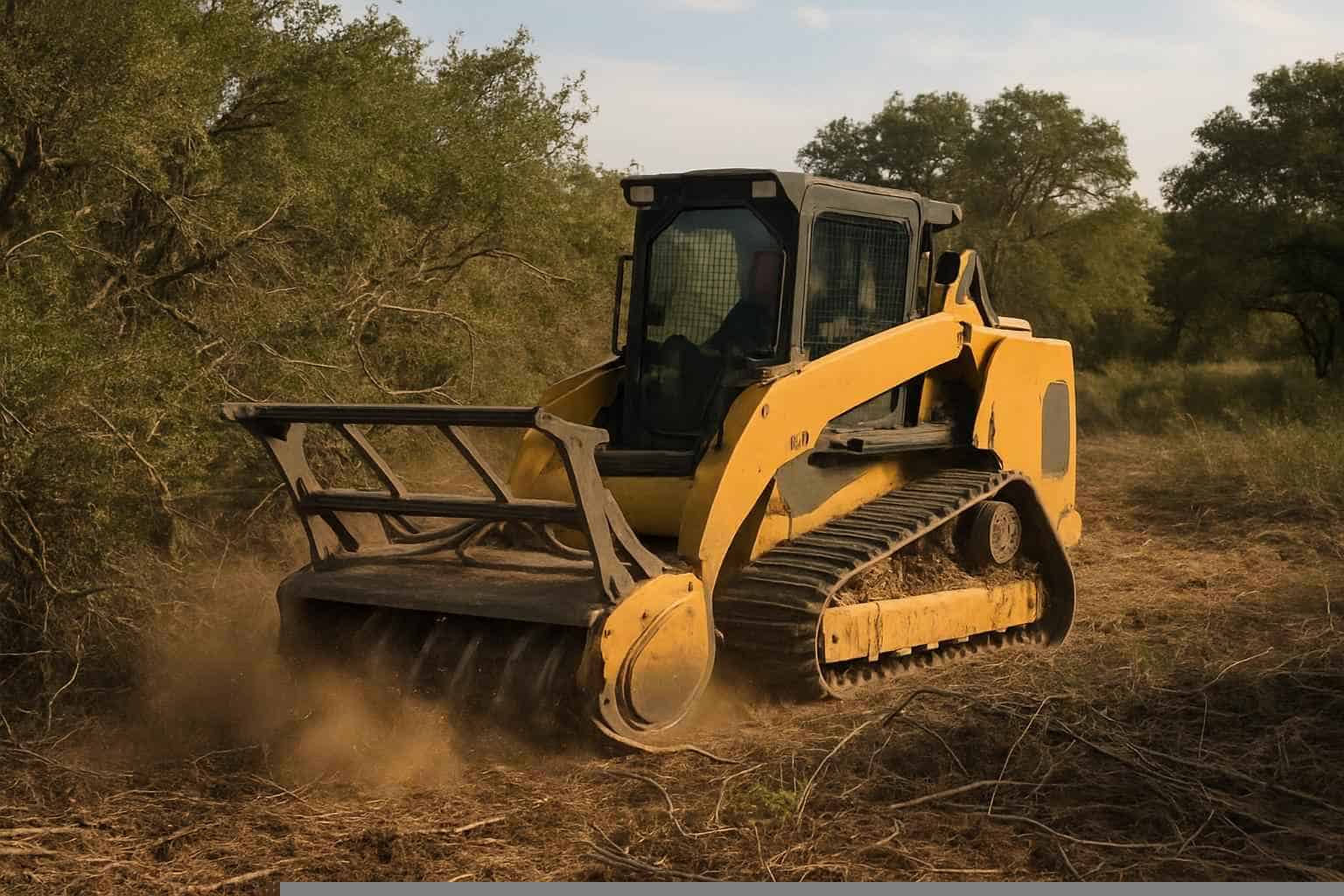 Heavy Brush Removal In Pipe Creek Texas