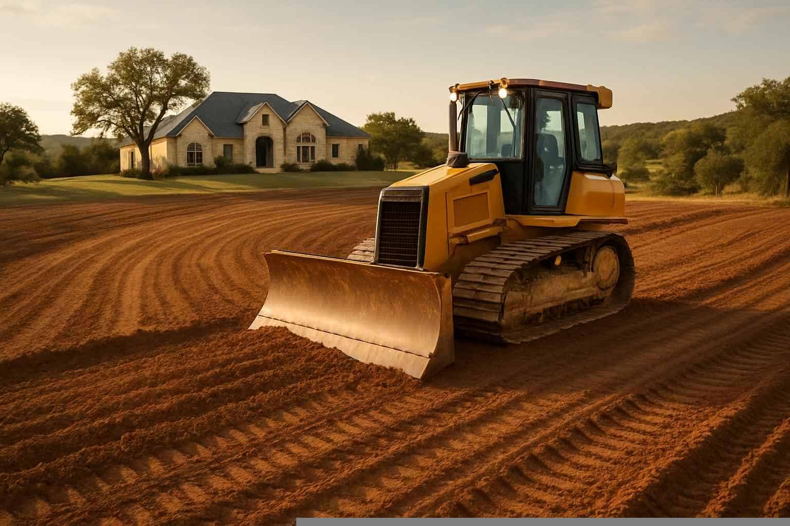 Grading In Burnet Texas 1 Land Grading in Burnet Texas
