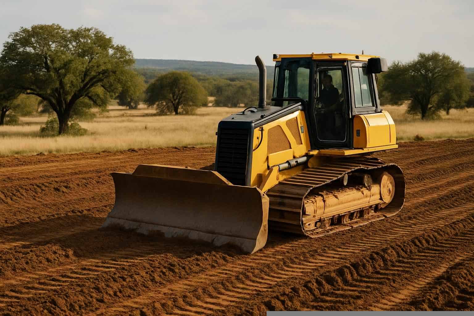 Land Grading in Pontotoc Texas
