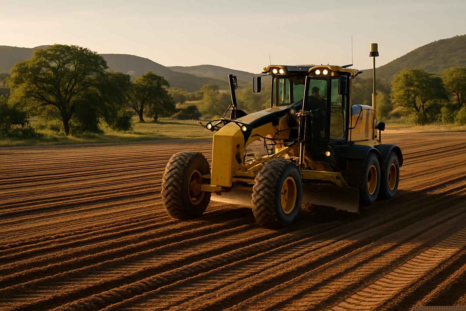 Laser Grading in Medina Texas