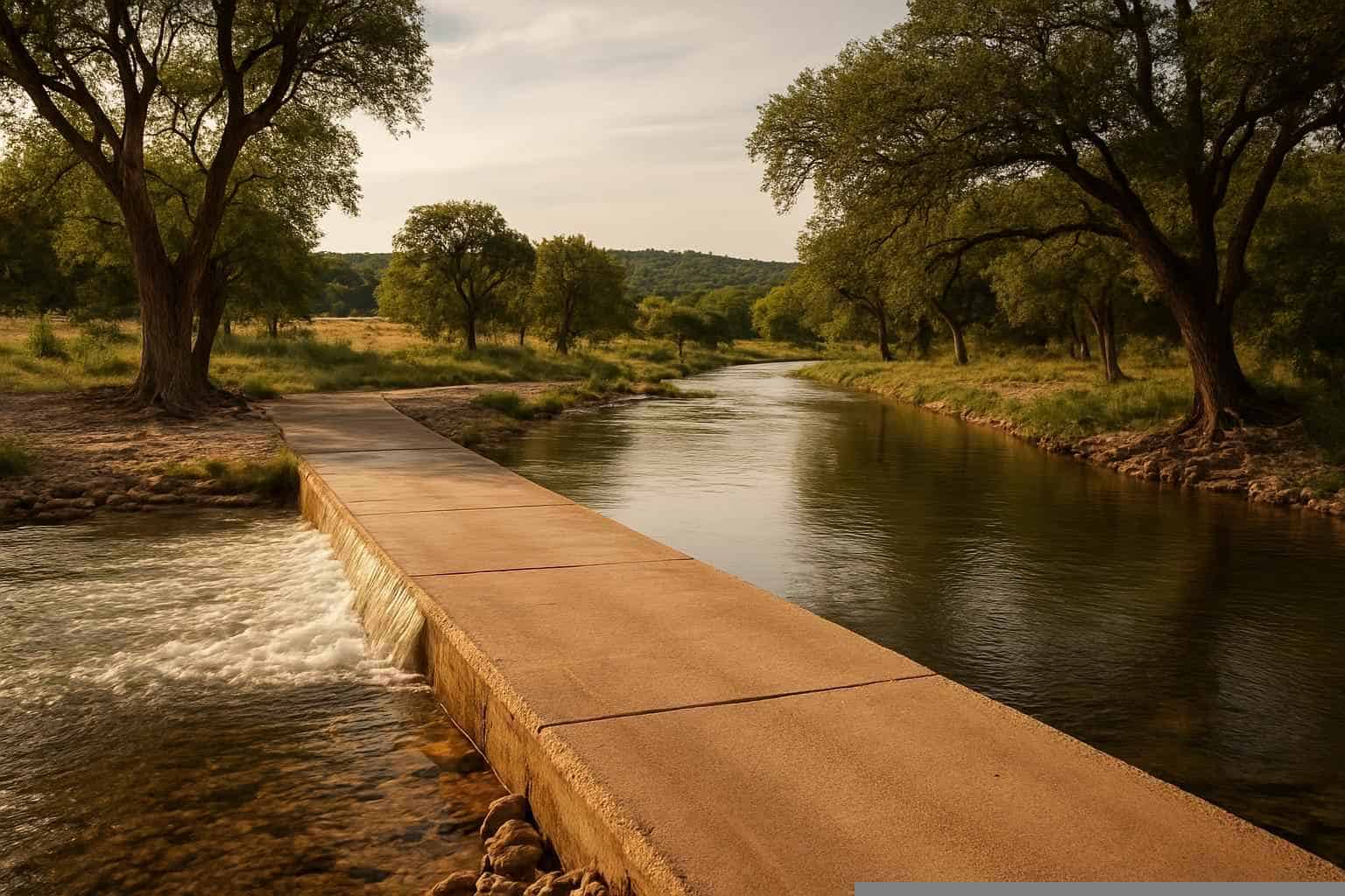Low Water Crossings in Fischer Texas