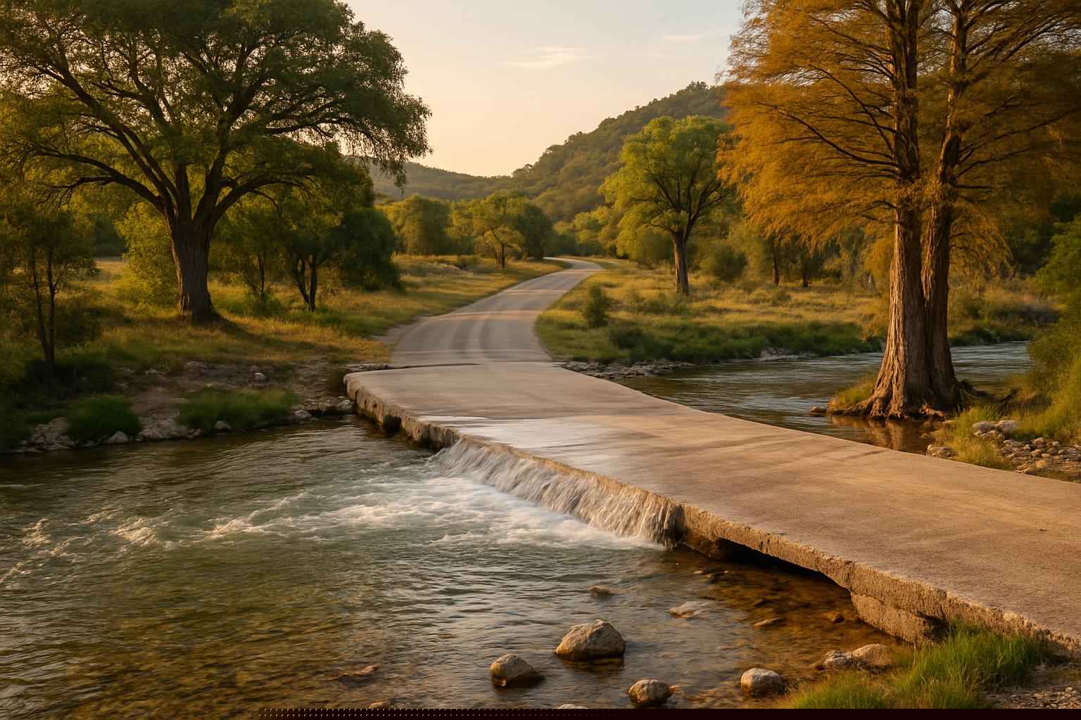Low Water Crossings in Medina Texas