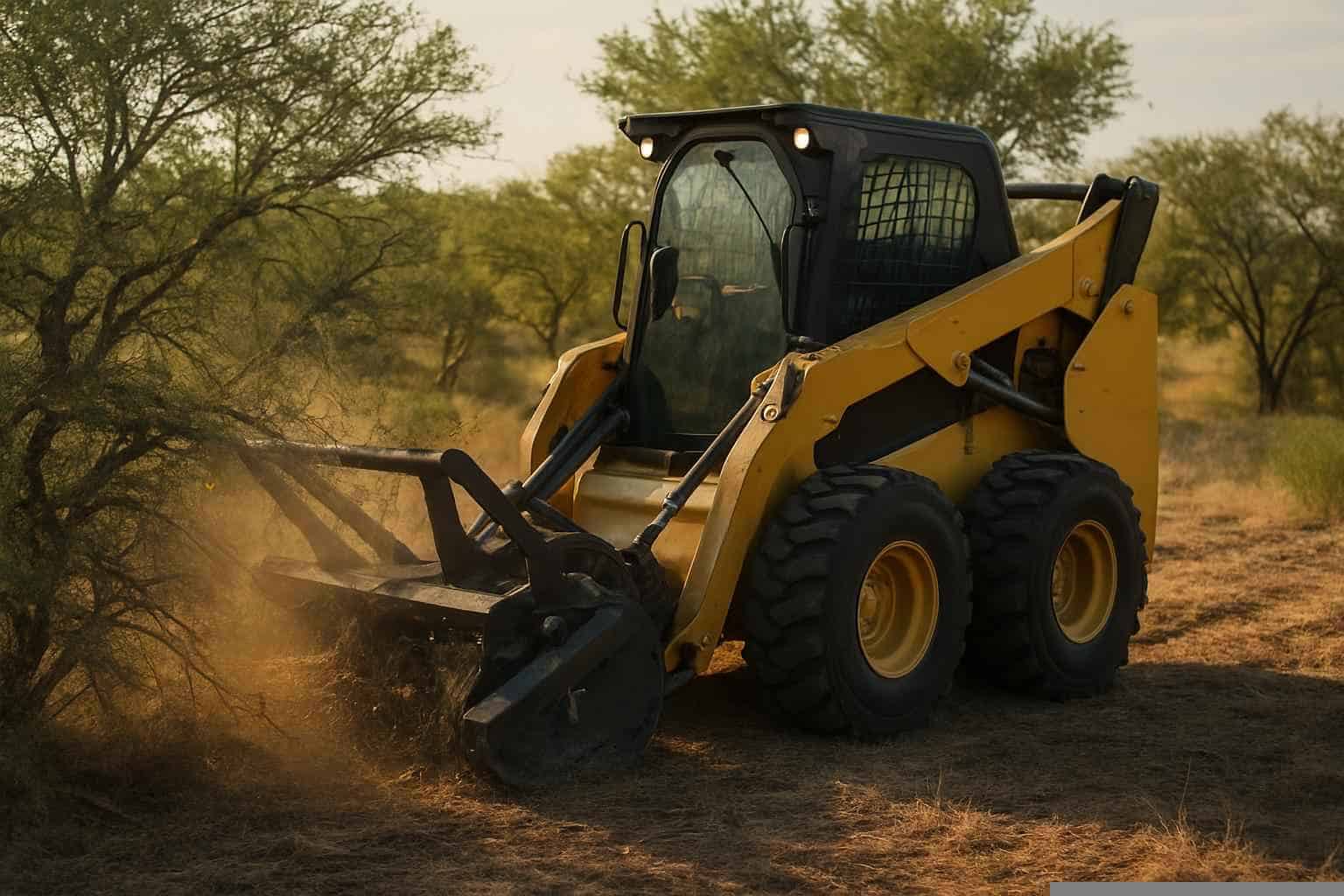 Mesquite Clearing In Cottonwood Shores Texas 2 Mesquite Brush Clearing In Cottonwood Shores Texas