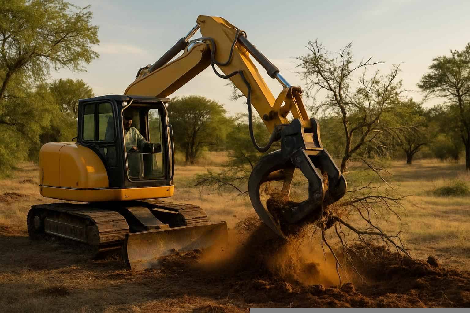 Mesquite Clearing In Cottonwood Shores Texas 6 Mesquite Grubbing In Cottonwood Shores Texas