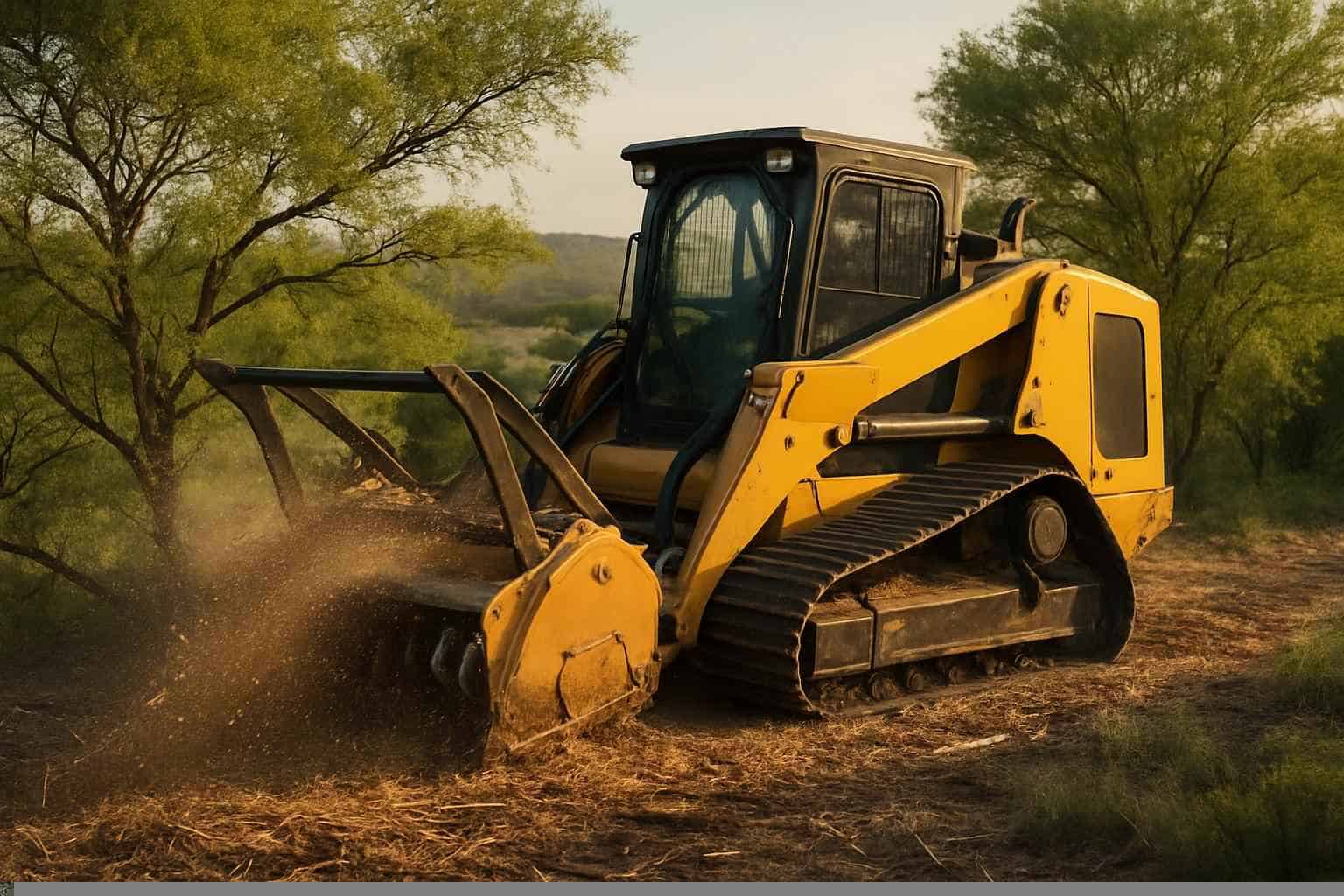 Mesquite Clearing In Cottonwood Shores Texas 5 Mesquite Mulching In Cottonwood Shores Texas