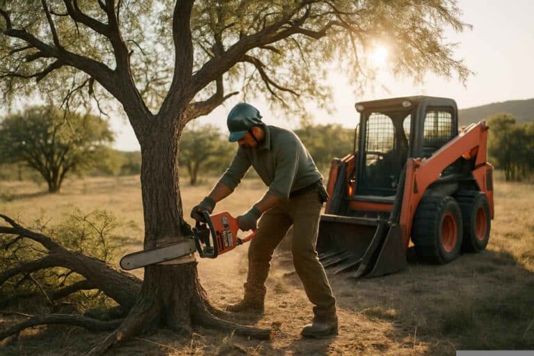 Mesquite Clearing In Burnet Texas