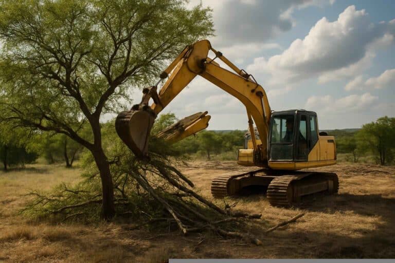 Mesquite Clearing In Fischer Texas