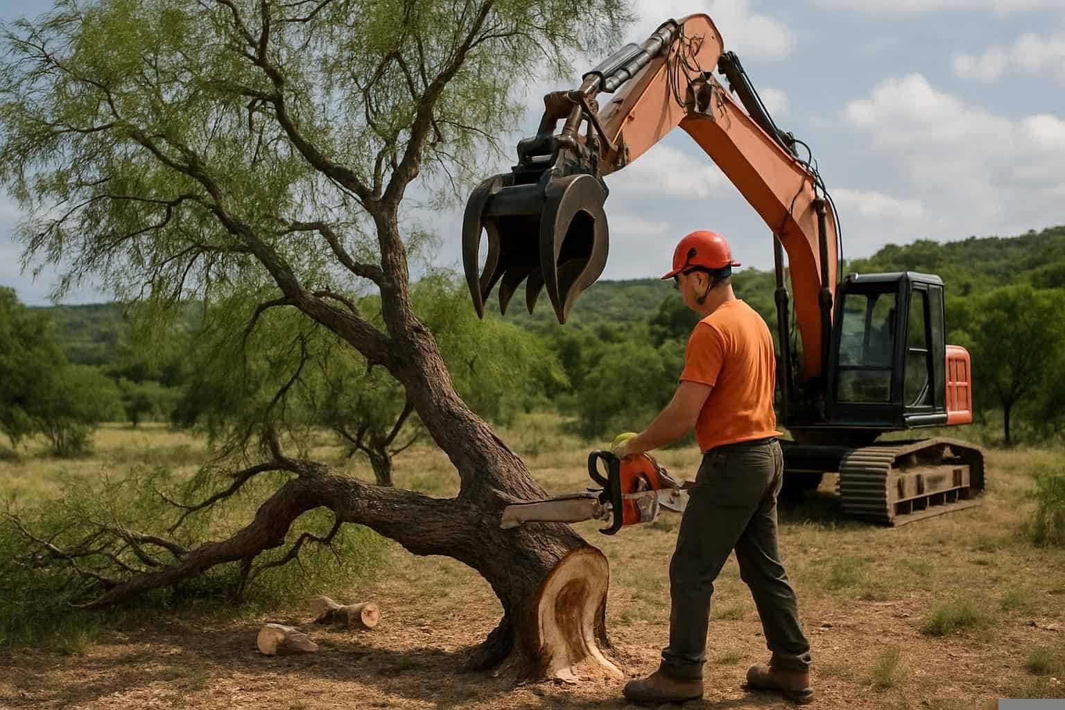 Tree Removal In Pipe Creek Texas 3 Mesquite Tree Removal in Pipe Creek Texas