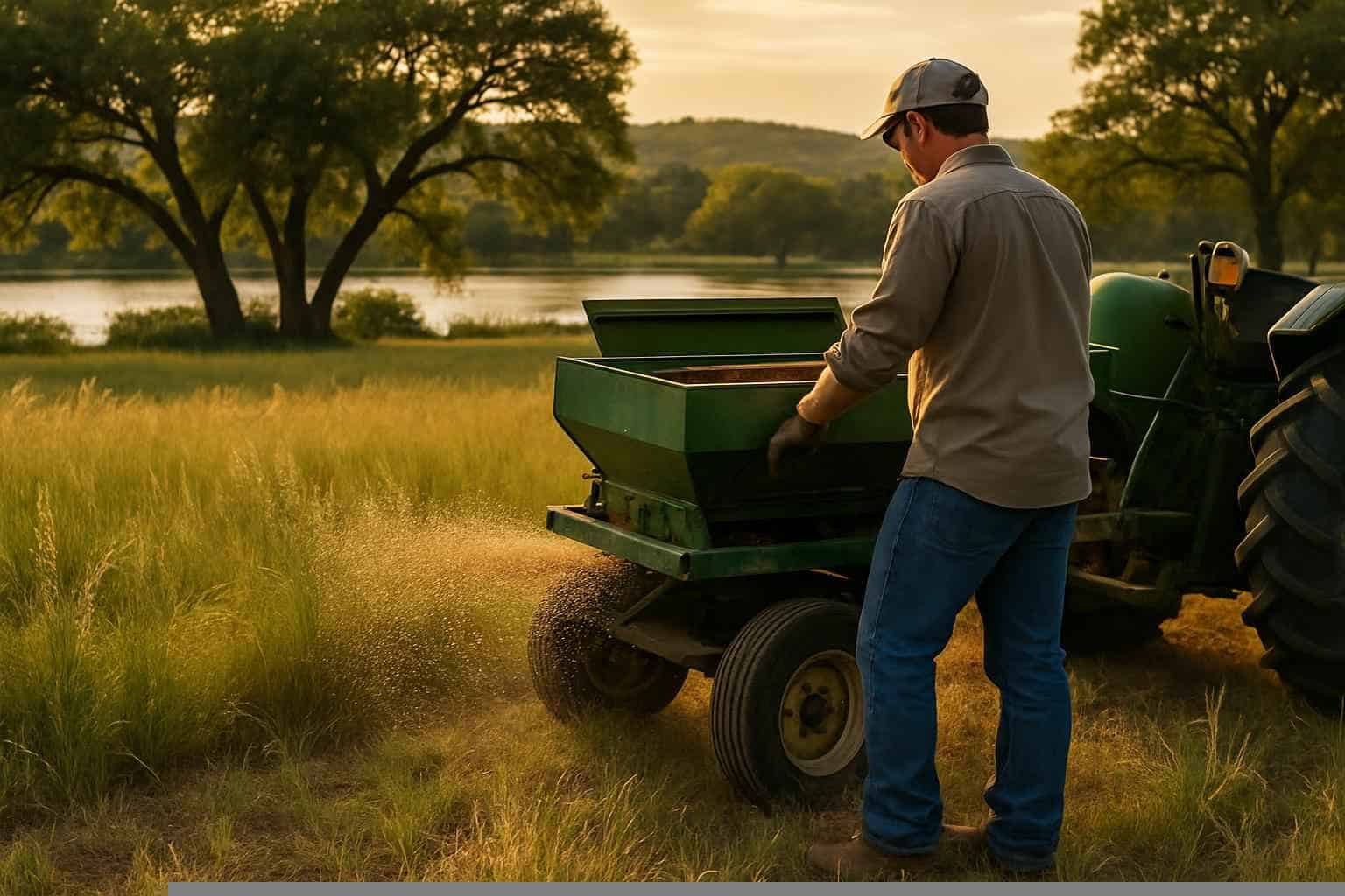 Erosion Control In Cottonwood Shores Texas 6 Native Grass Seeding In Cottonwood Shores Texas