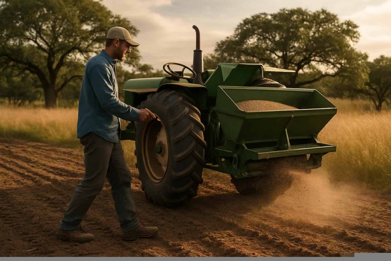 Erosion Control In Fischer Texas 6 Native Grass Seeding in Fischer Texas
