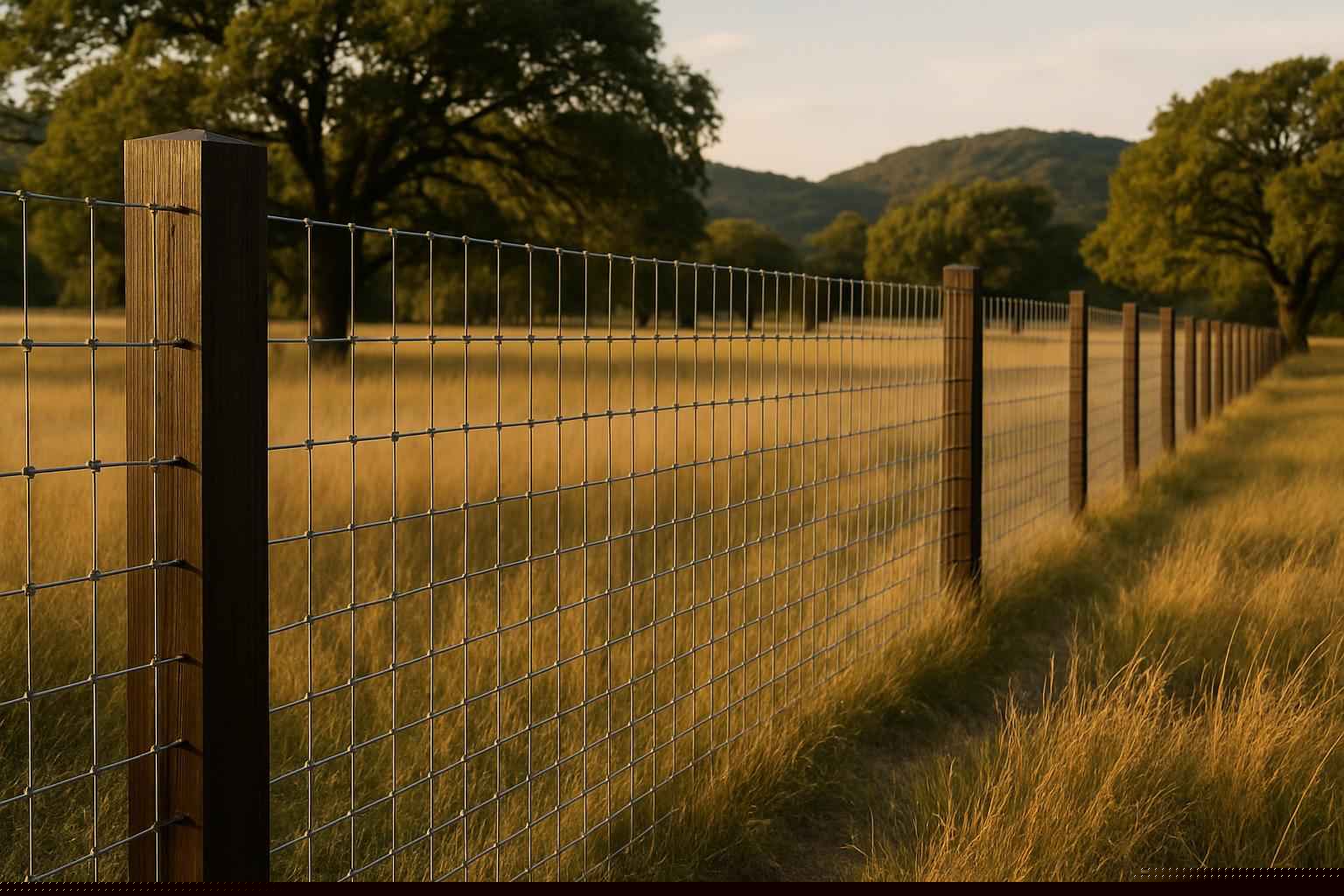 Net Wire and Field Fence in Medina Texas