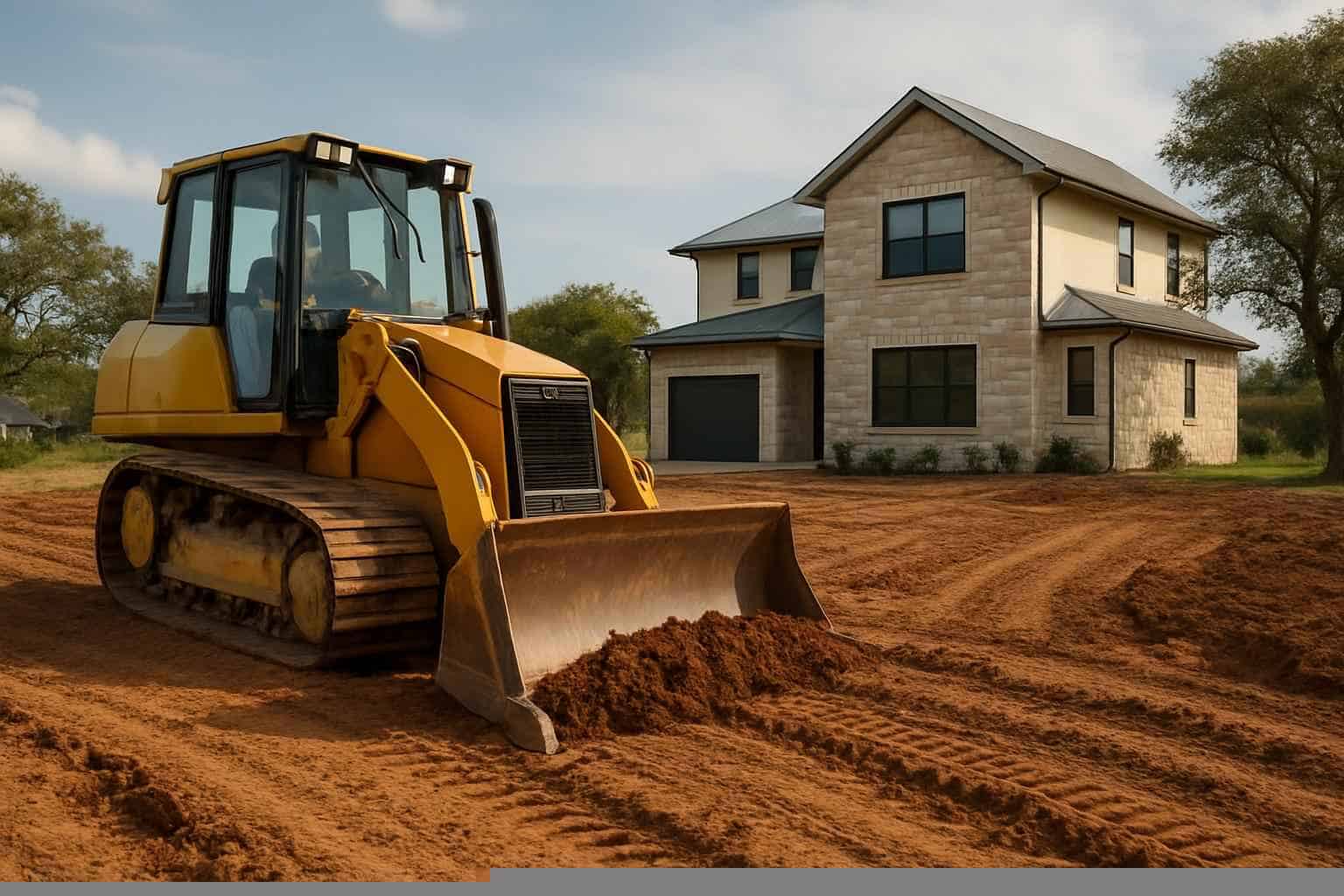 Lot Clearing In Cottonwood Shores Texas 4 New Construction Lot Prep In Cottonwood Shores Texas