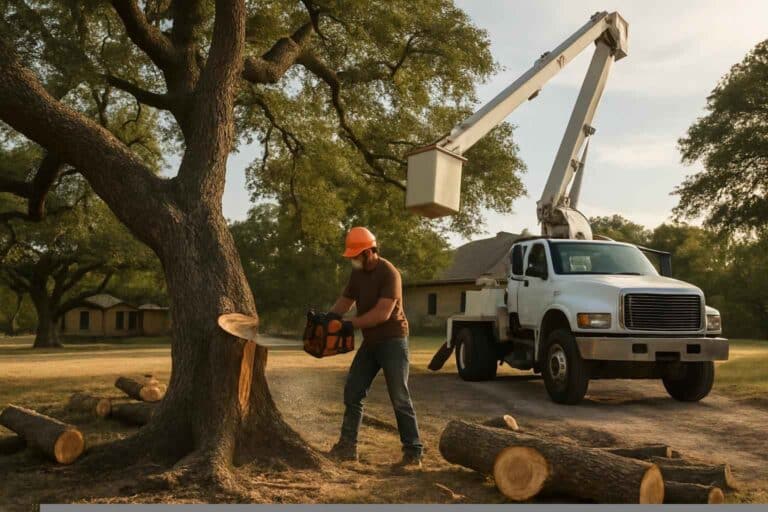 Oak Tree Removal In Burnet Texas