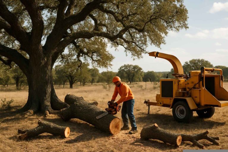 Oak Tree Removal In Mason Texas