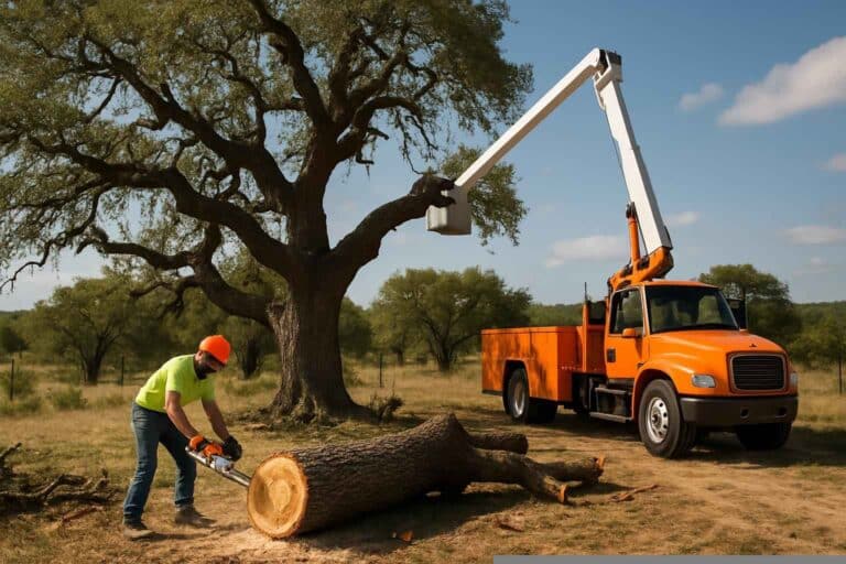 Oak Tree Removal In Pipe Creek Texas