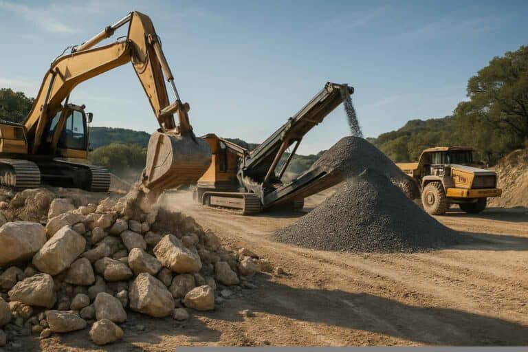 Rock Crushing In Fischer Texas
