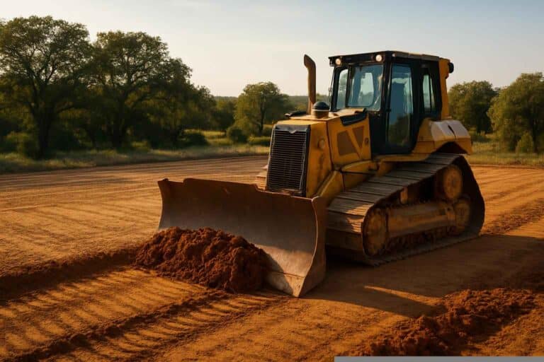 House Pad Construction In Pontotoc Texas