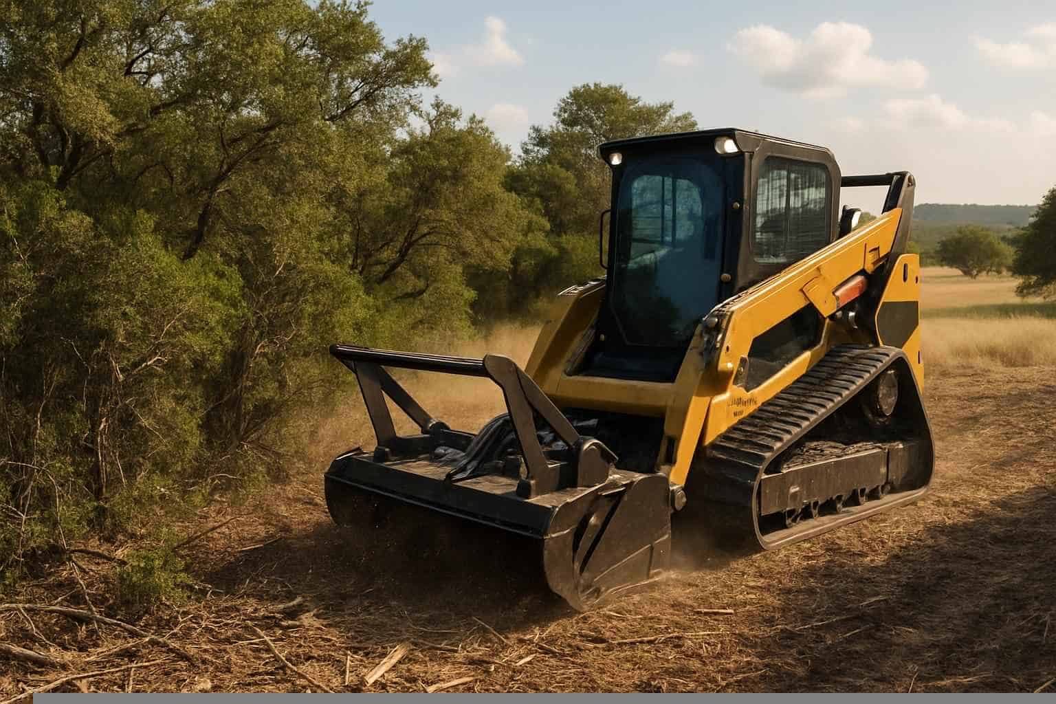 Pasture Brush Clearing in Burnet Texas