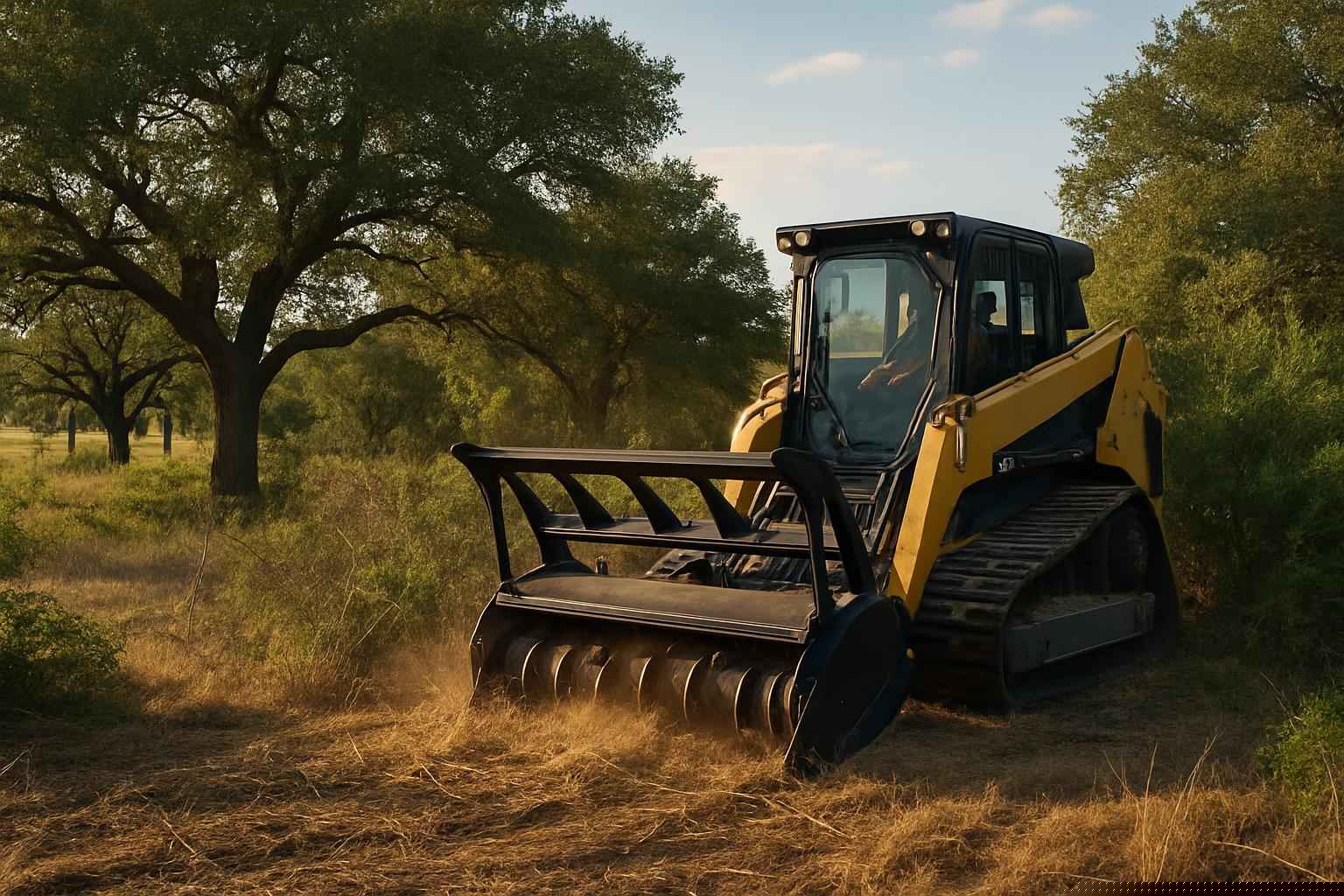 Pasture Underbrush Clearing in Burnet Texas