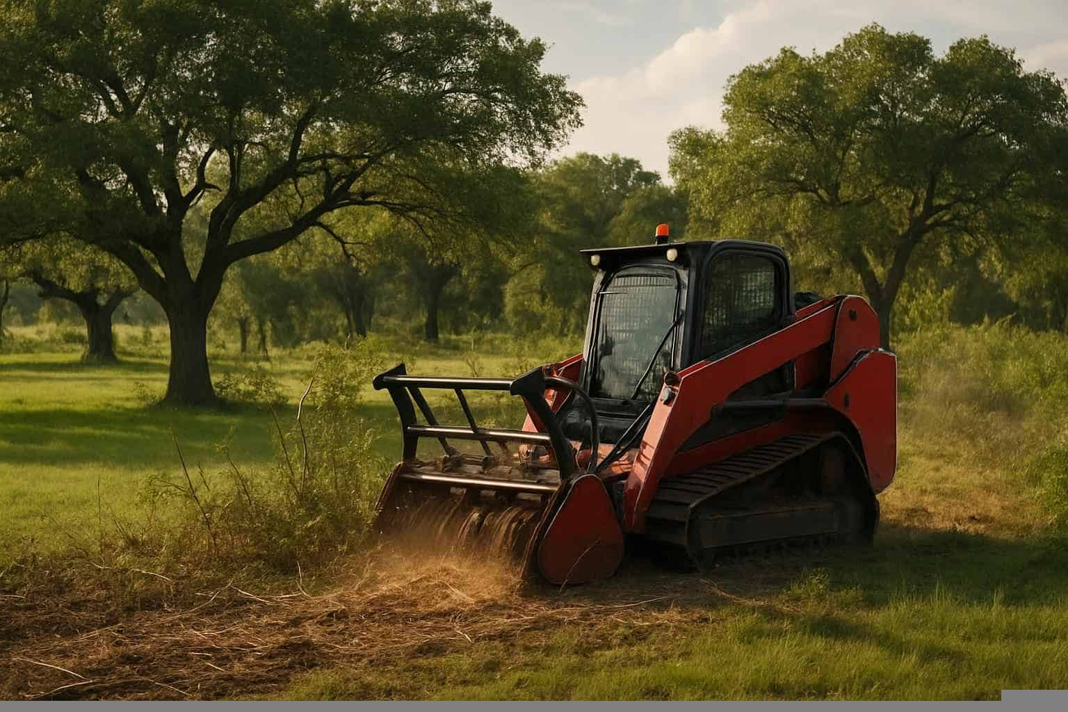 Underbrush Removal In Cottonwood Shores Texas 6 Pasture Underbrush Clearing In Cottonwood Shores Texas