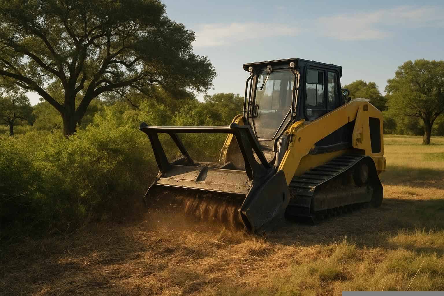 Pasture Underbrush Clearing in Marble Falls Texas