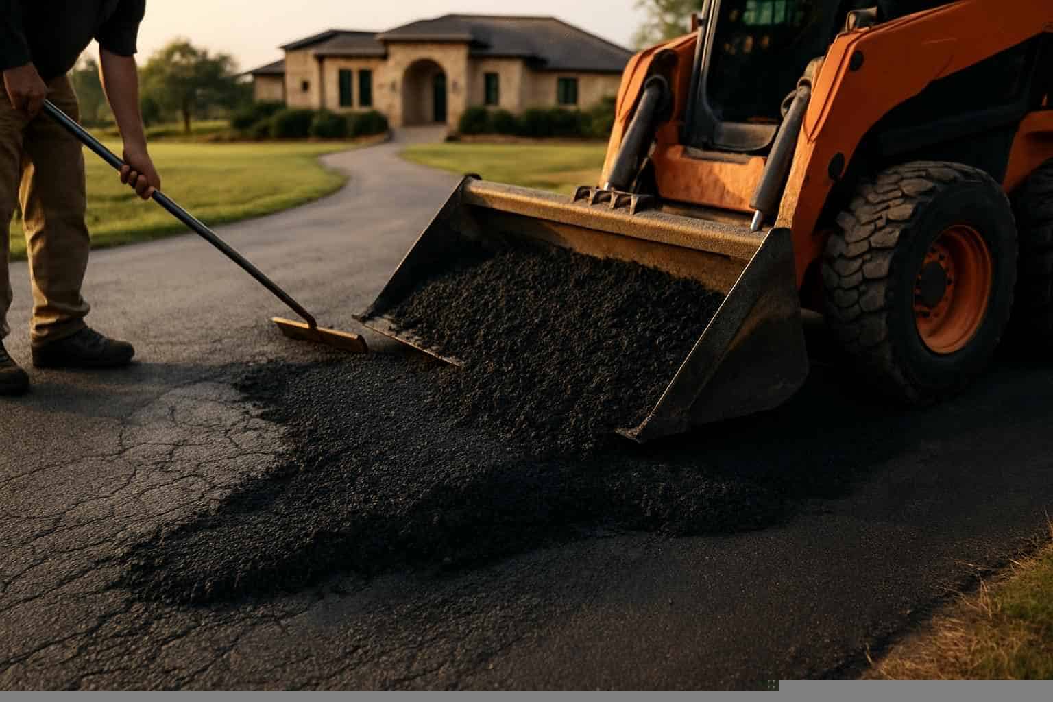 Paving Repairs and Overlays in Pontotoc Texas