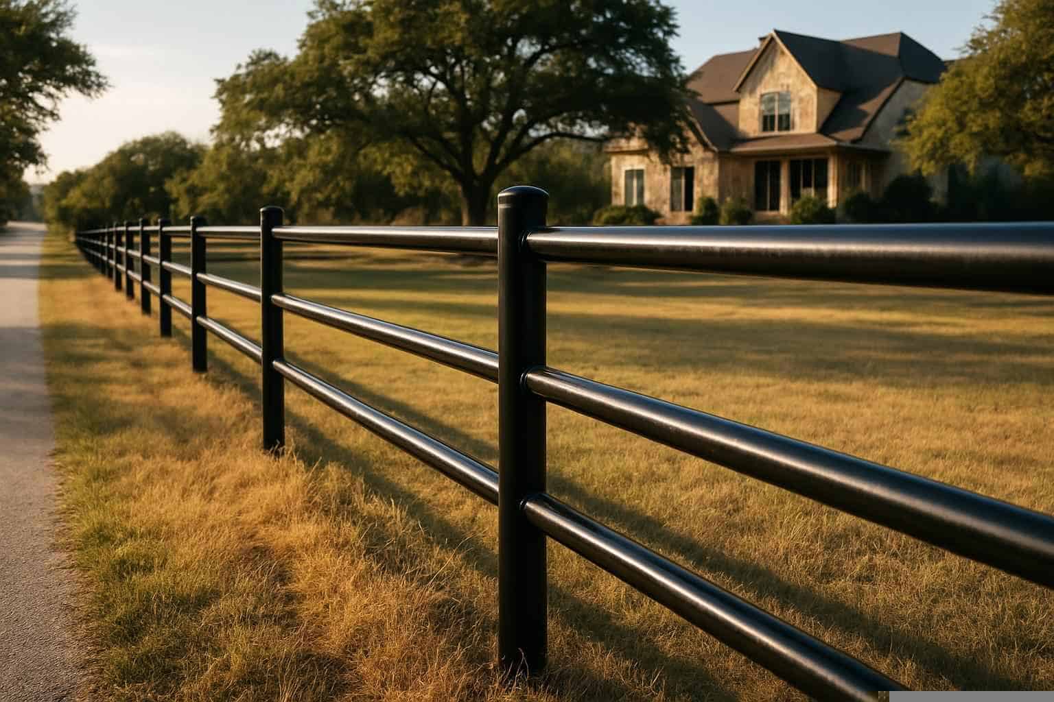 Fencing Services In Cottonwood Shores Texas 2 Pipe And Rail Fencing In Cottonwood Shores Texas