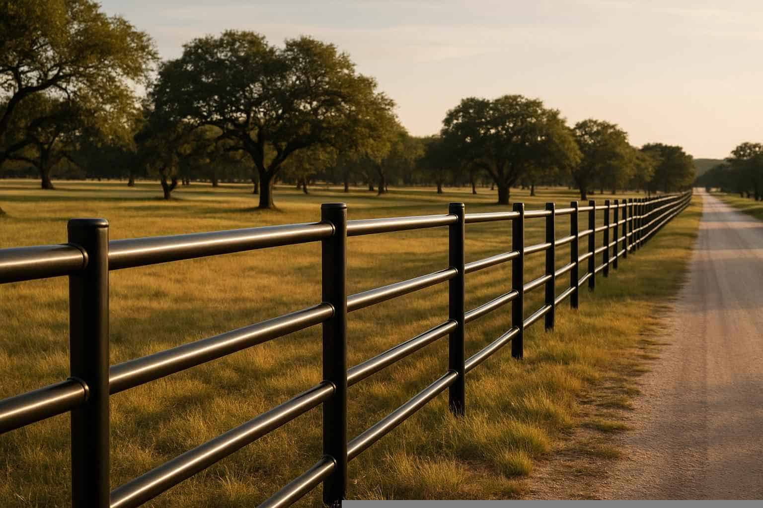 Pipe and Rail Fencing in Fischer Texas