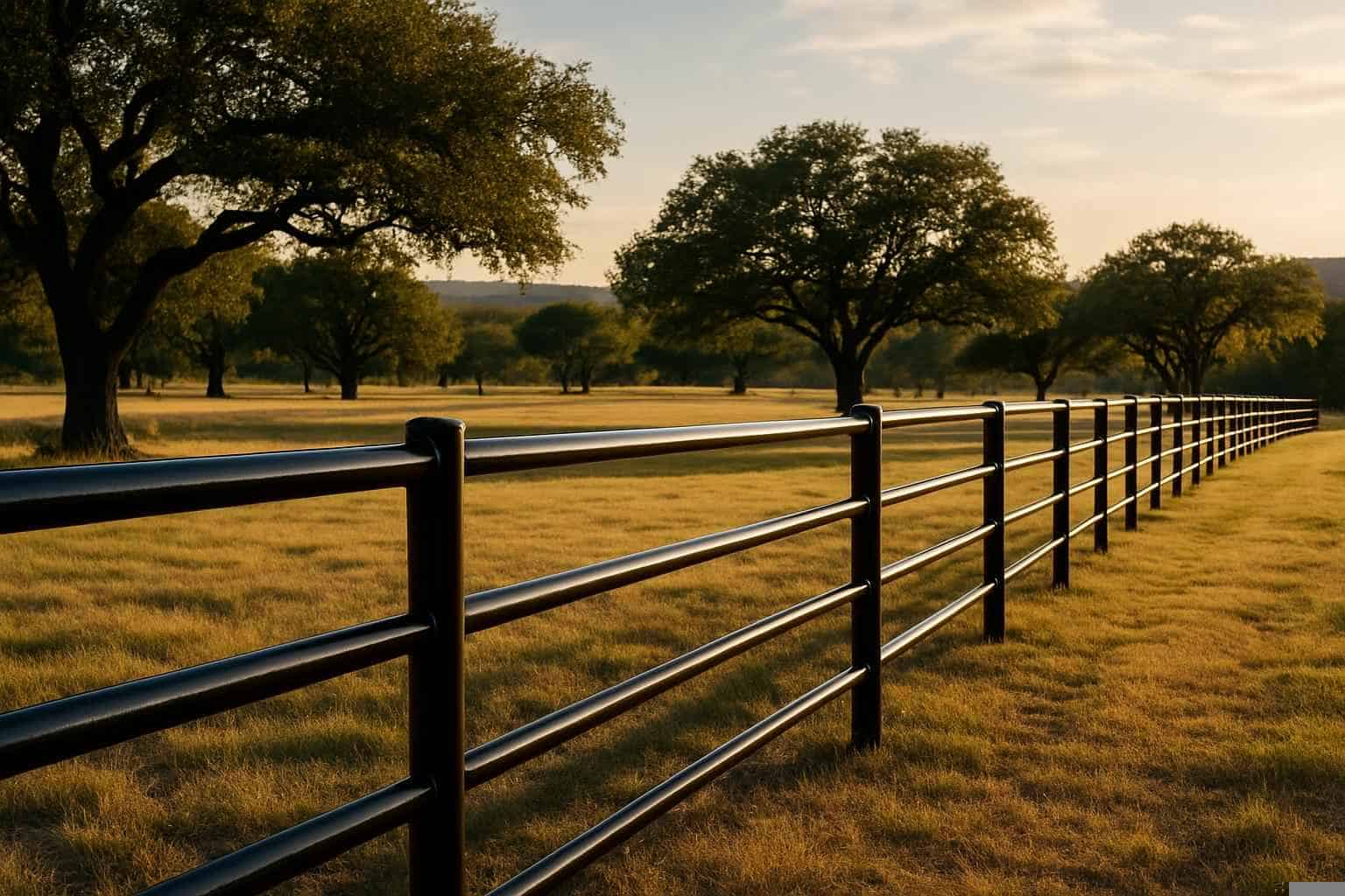 Pipe and Rail Fencing in Marble Falls Texas
