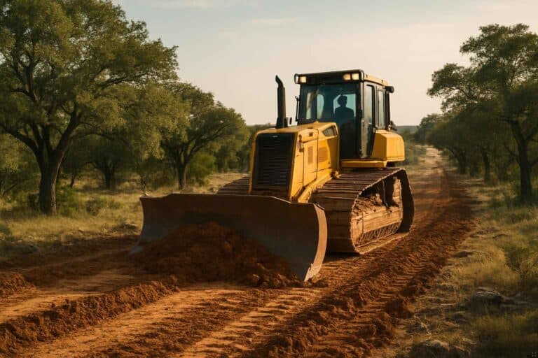 Ranch Road Construction In Fischer Texas