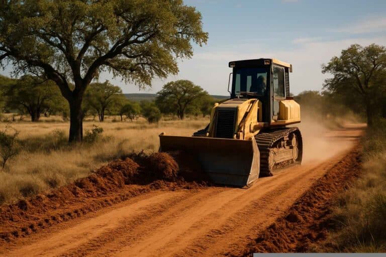 Ranch Road Construction In Pontotoc Texas