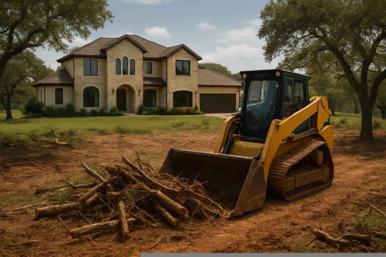 Residential Land Clearing In Burnet Texas