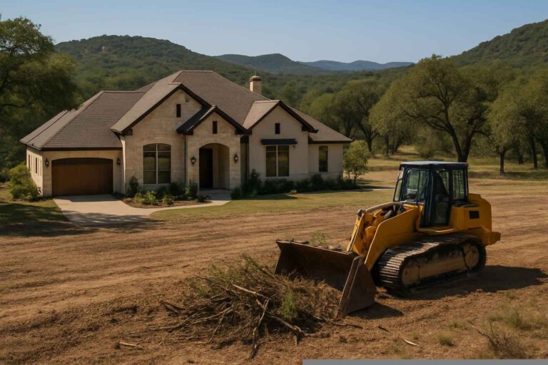 Residential Land Clearing in Medina Texas