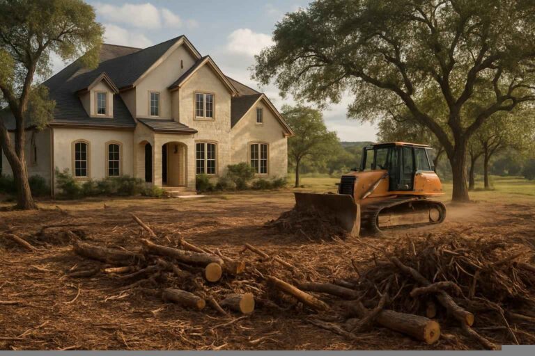 Residential Land Clearing in Pipe Creek Texas